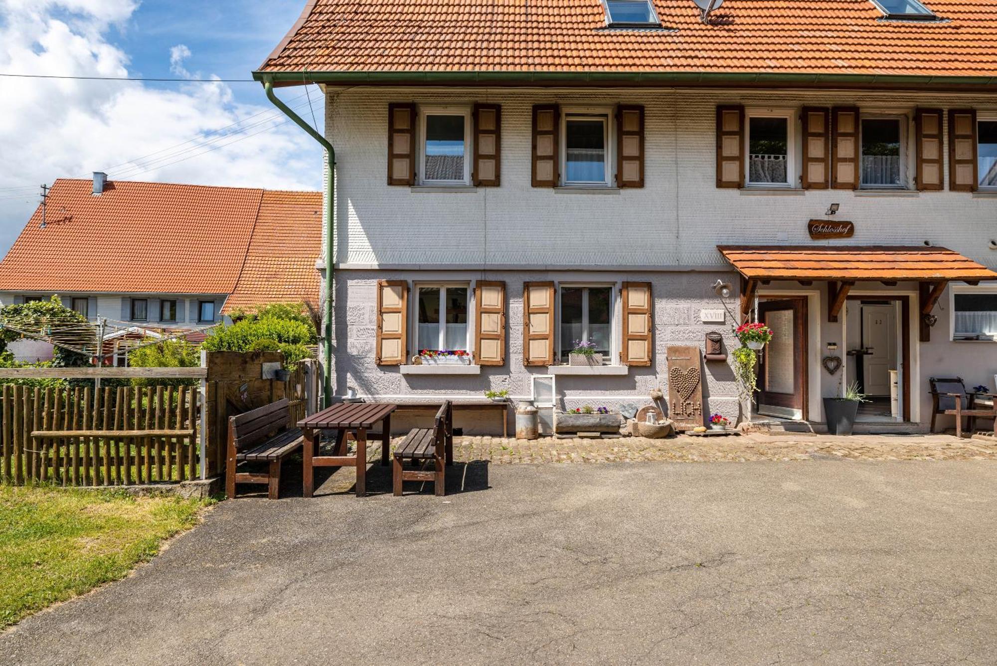 Schlosshof Taebingen Rosenfeld Exterior foto